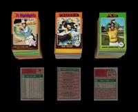 A Near Set of 1975 Topps Baseball Cards (659/660)