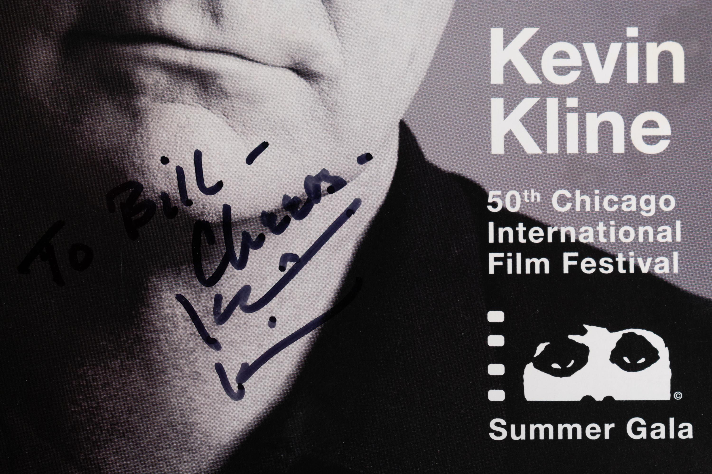 (Film Press Kits) A group of 13 press kits and production notes for various films and film festivals, many signed; comprising: