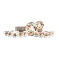 A Tiffany and Co. Tiffany Holiday Porcelain Dinner Service