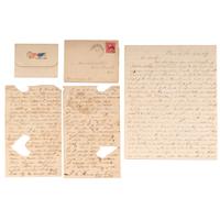 [EARLY PHOTOGRAPHY] -- [GENERAL AMERICANA]. A group of 14 items, highlighted by souvenir photographs of Florida and Ohio.