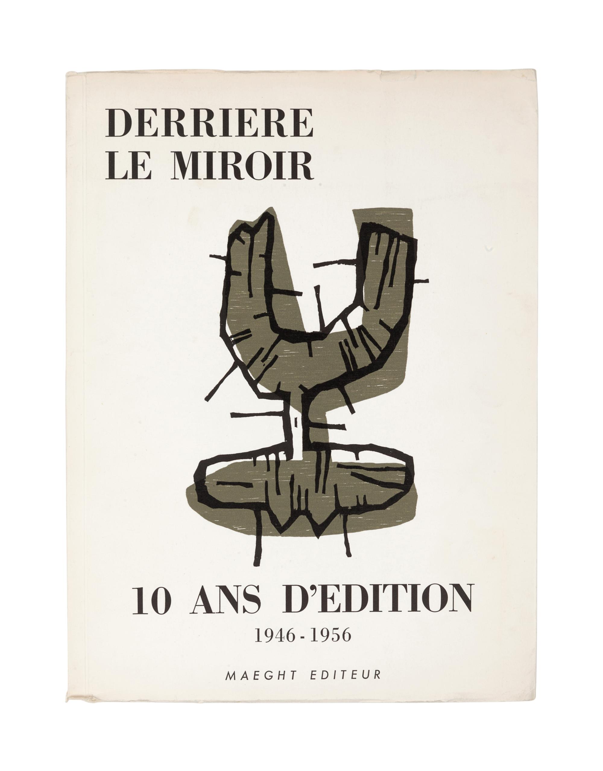 [ARTIST'S BOOK]. -- [DERRIÈRE LE MIROIR]. Derrière Le Miroir. 10 Ans D’Edition 1946-1956 . Paris: Maeght Editeur, 1956.
