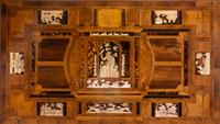 A German or Italian Marquetry Writing Table