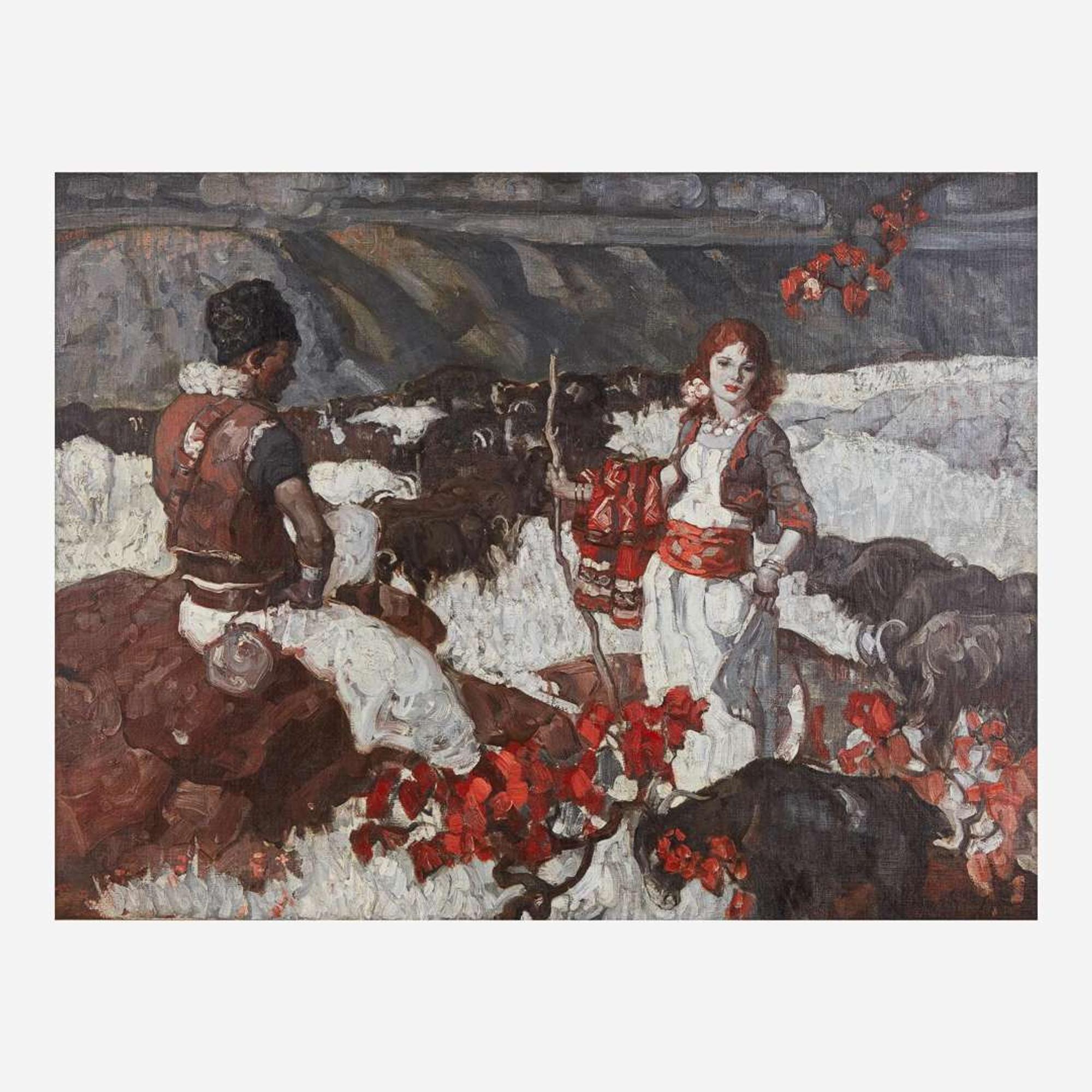 Daniel Content (American, 1902–1990) Herders