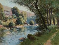Charles Halle (French, 19th Century) — Vallée du Cousin