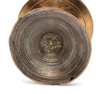 A Dutch or German Brass Heemskerk Candlestick