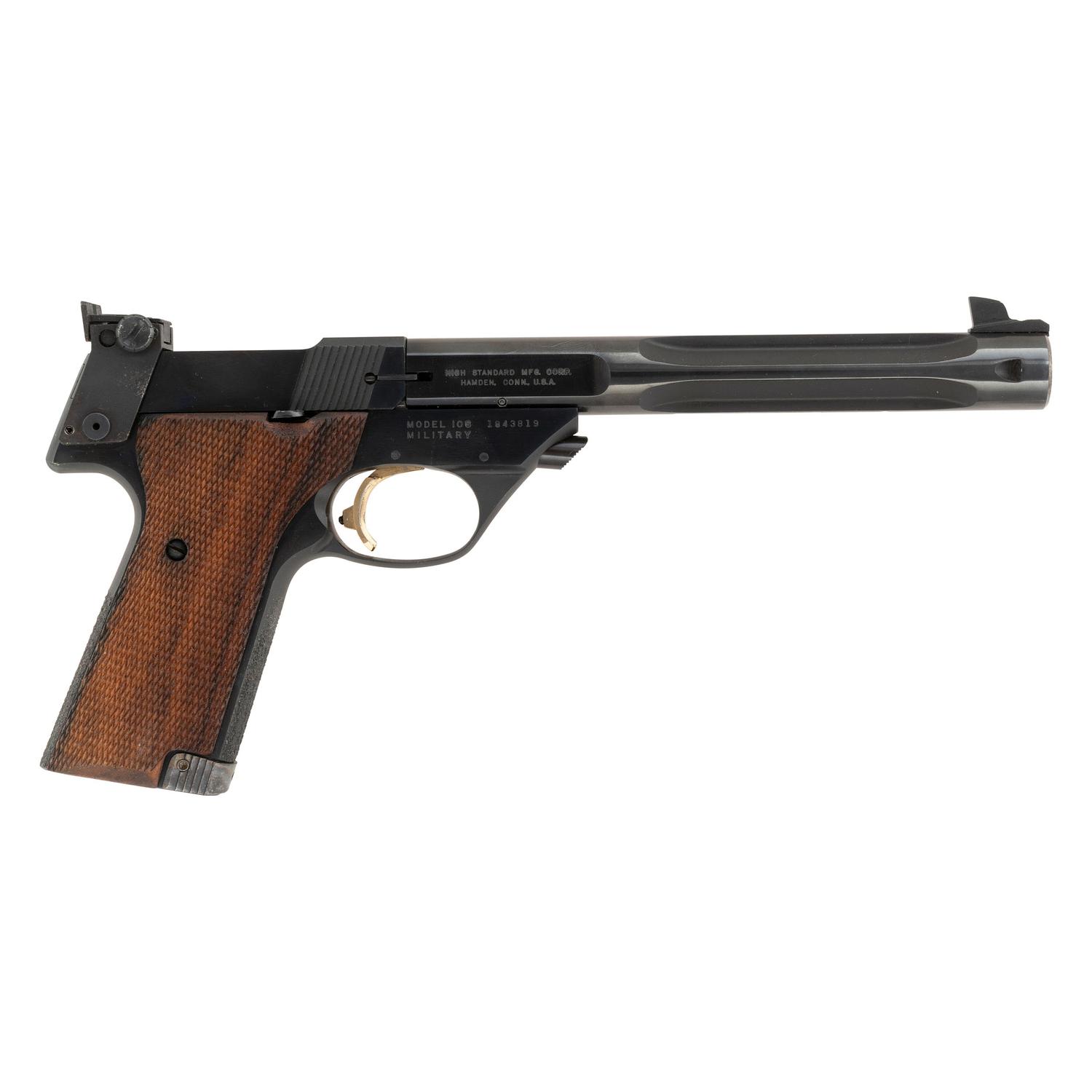 **High Standard Model 108 Military Supermatic Trophy Pistol in Factory Box