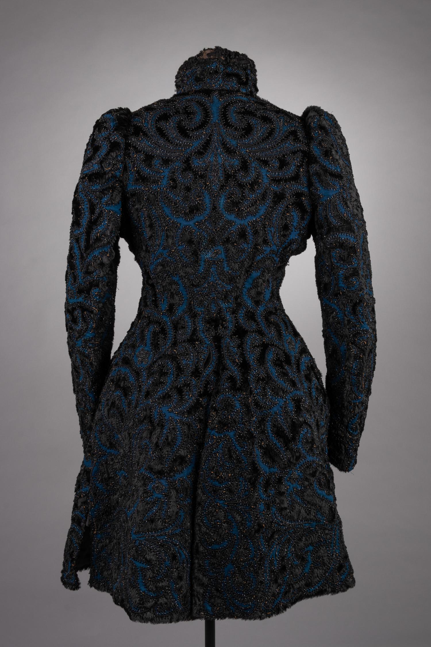 Emile Pingat Embroidered Wool Coat, c1890