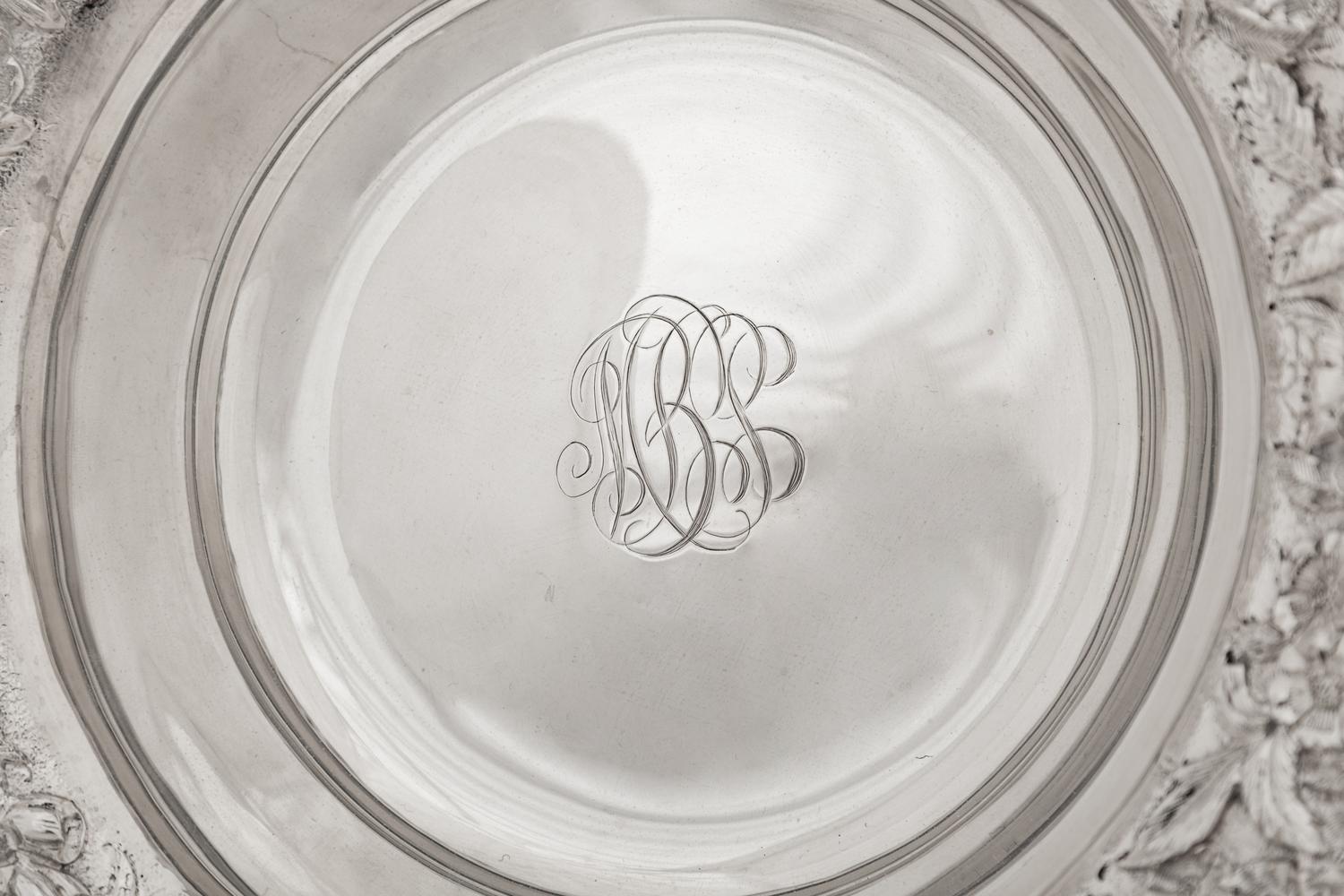 An American Silver Repoussé Bowl