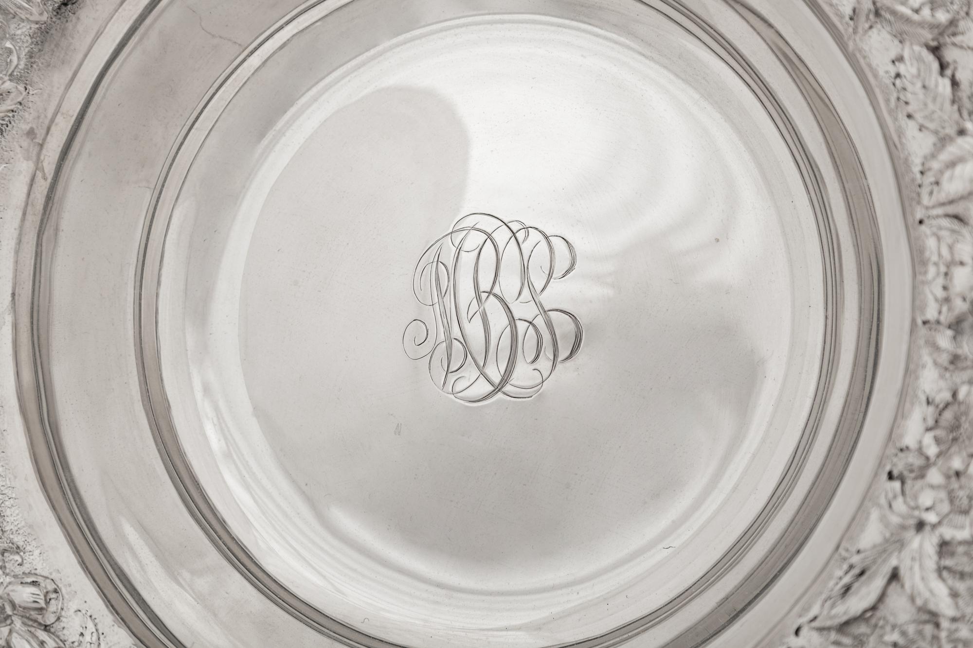 An American Silver Repoussé Bowl