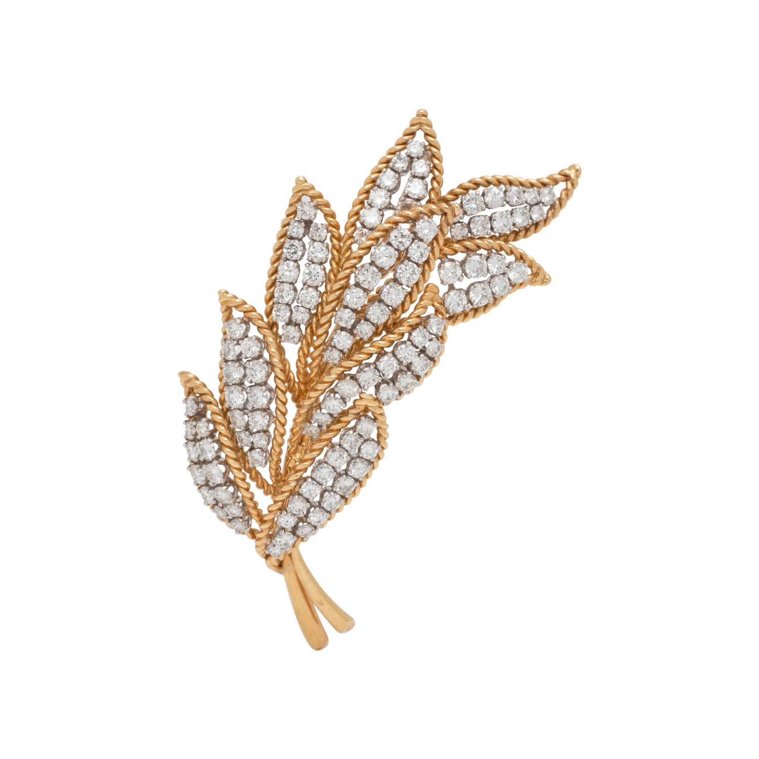 DIAMOND BROOCH