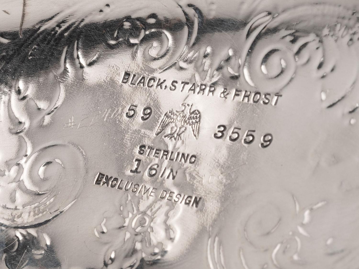 An American Silver Center Bowl