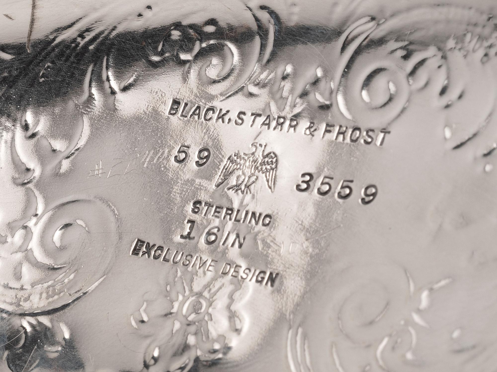 An American Silver Center Bowl