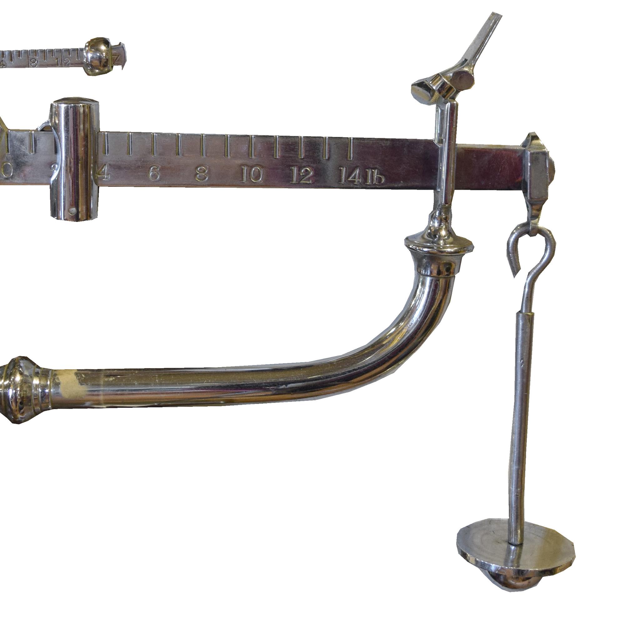 A Scale and Stadiograph 13" W x 23" D x 67" H — England, Early 20th Century