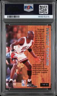 A 1993 Ultra Michael Jordan Famous Nicknames Basketball Card No. 7 (PSA 9 MINT)
