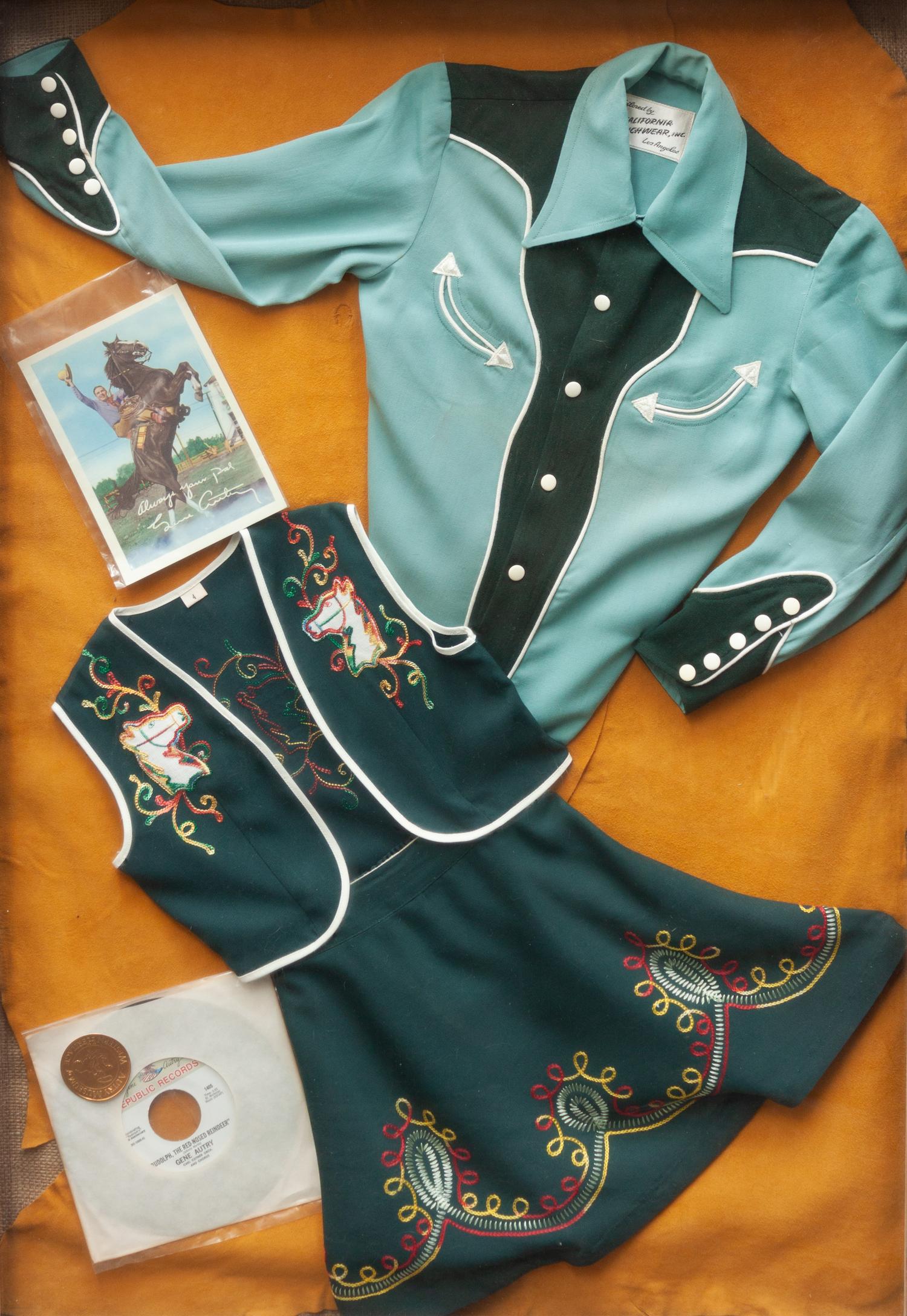 Gene Autry Western Wear and Poster