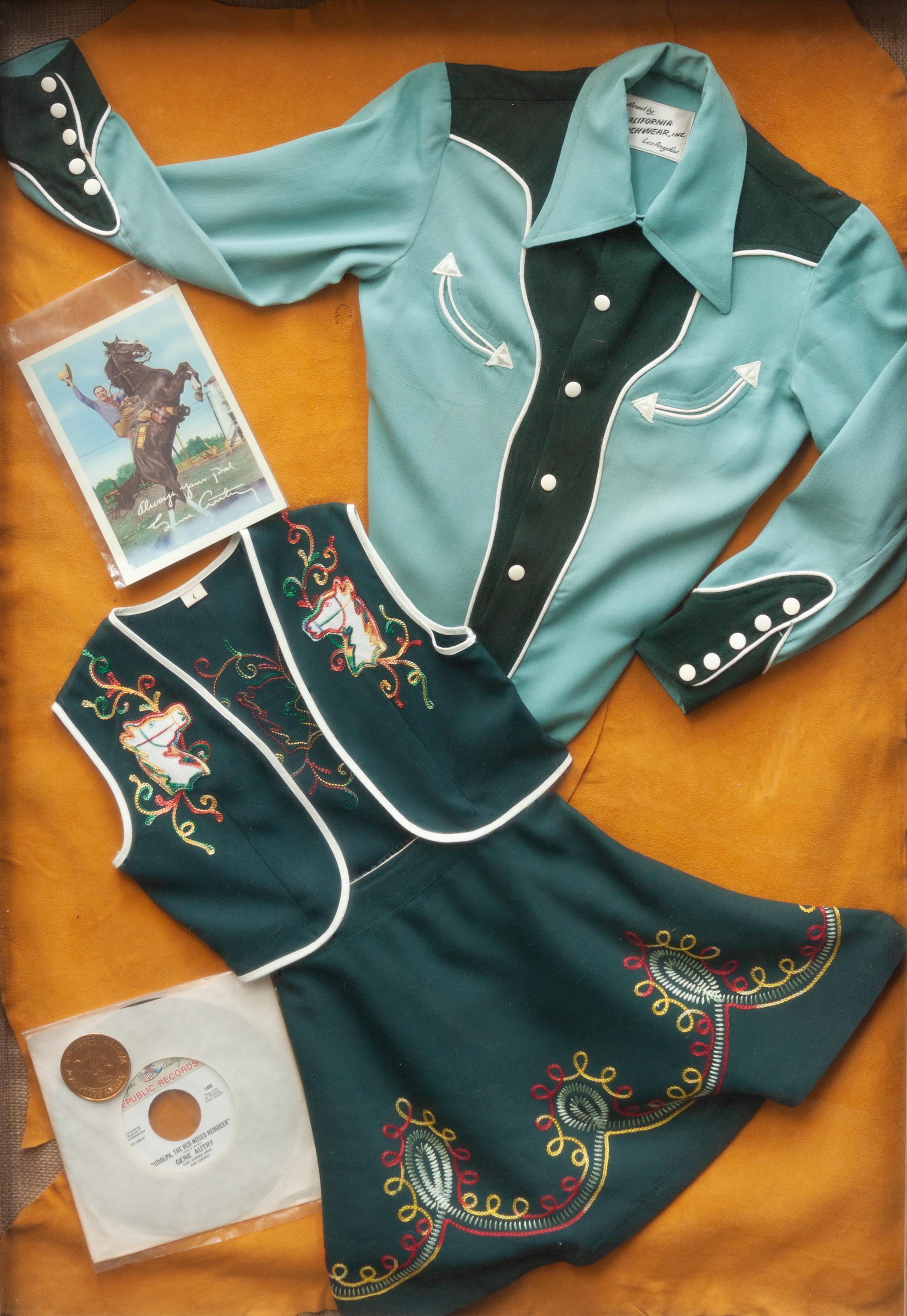 Gene Autry Western Wear and Poster