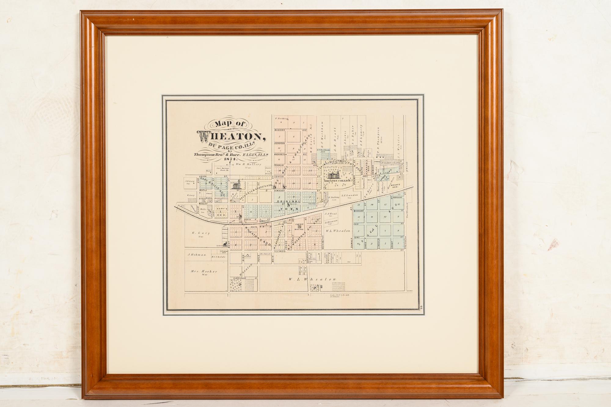 A Group of 11 19th and 20th century maps, comprising: