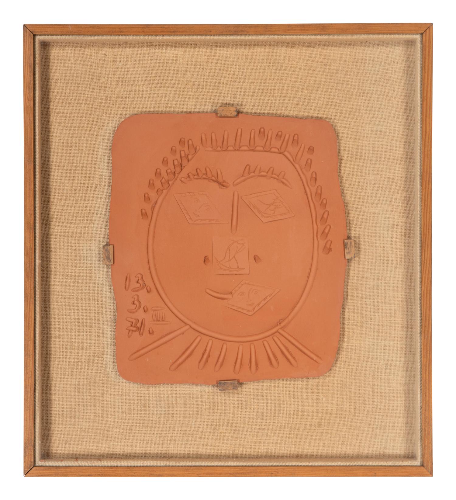 Visage à la fraise , 1971 (A.R. 625)
