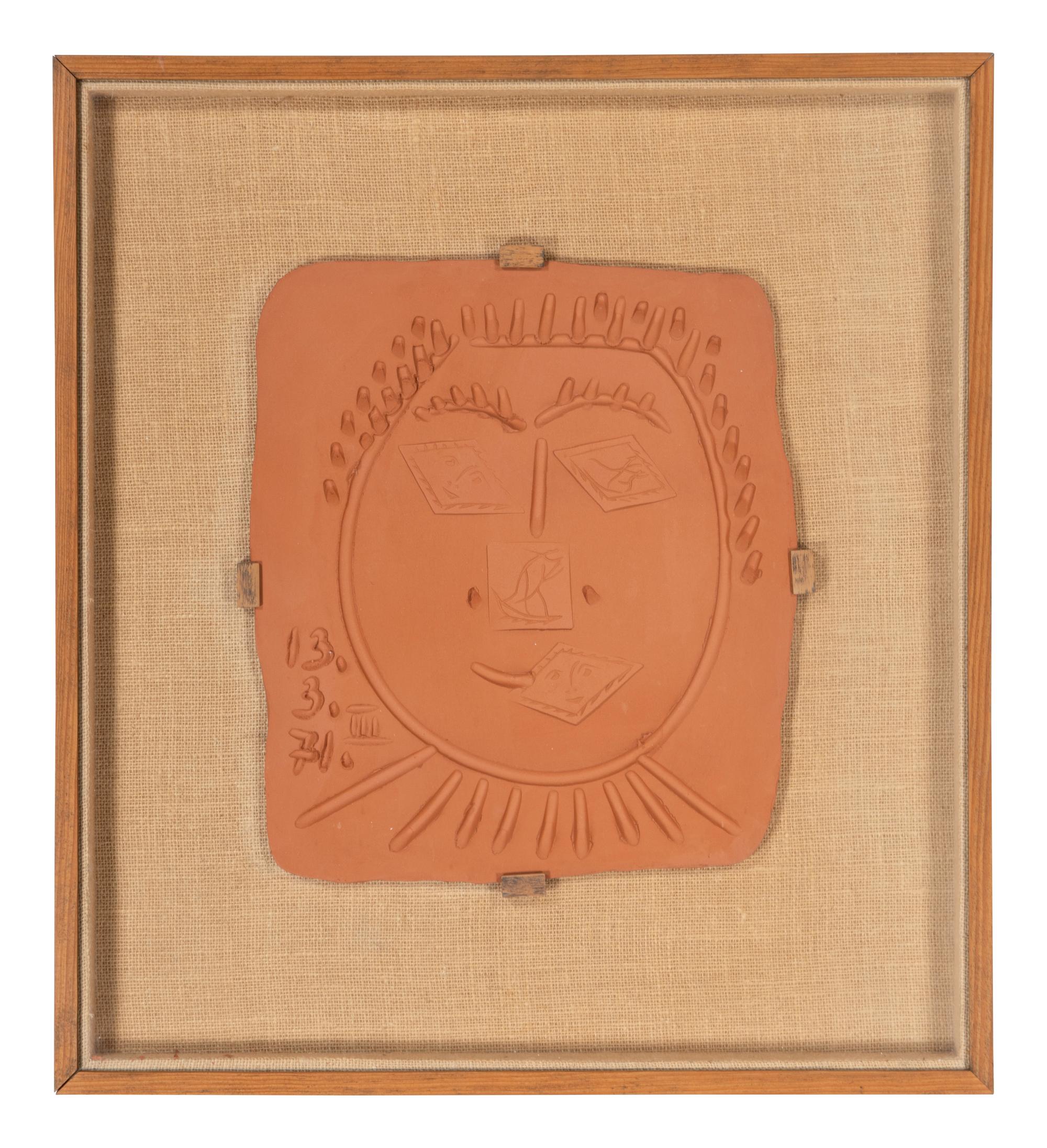 Visage à la fraise , 1971 (A.R. 625)