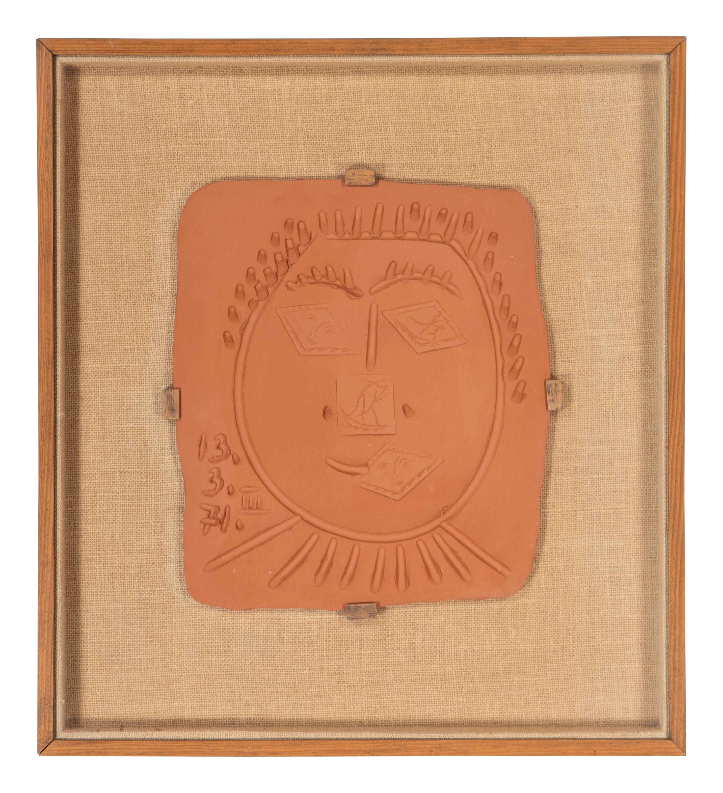 Visage à la fraise , 1971 (A.R. 625)