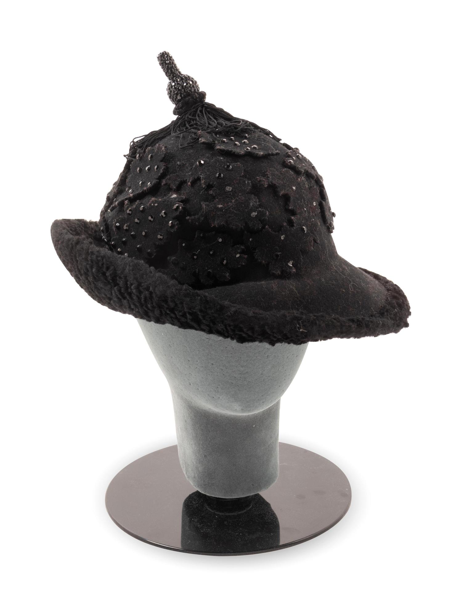 Two Oscar de la Renta Hats and One Sarli Hat, 1980-2000s