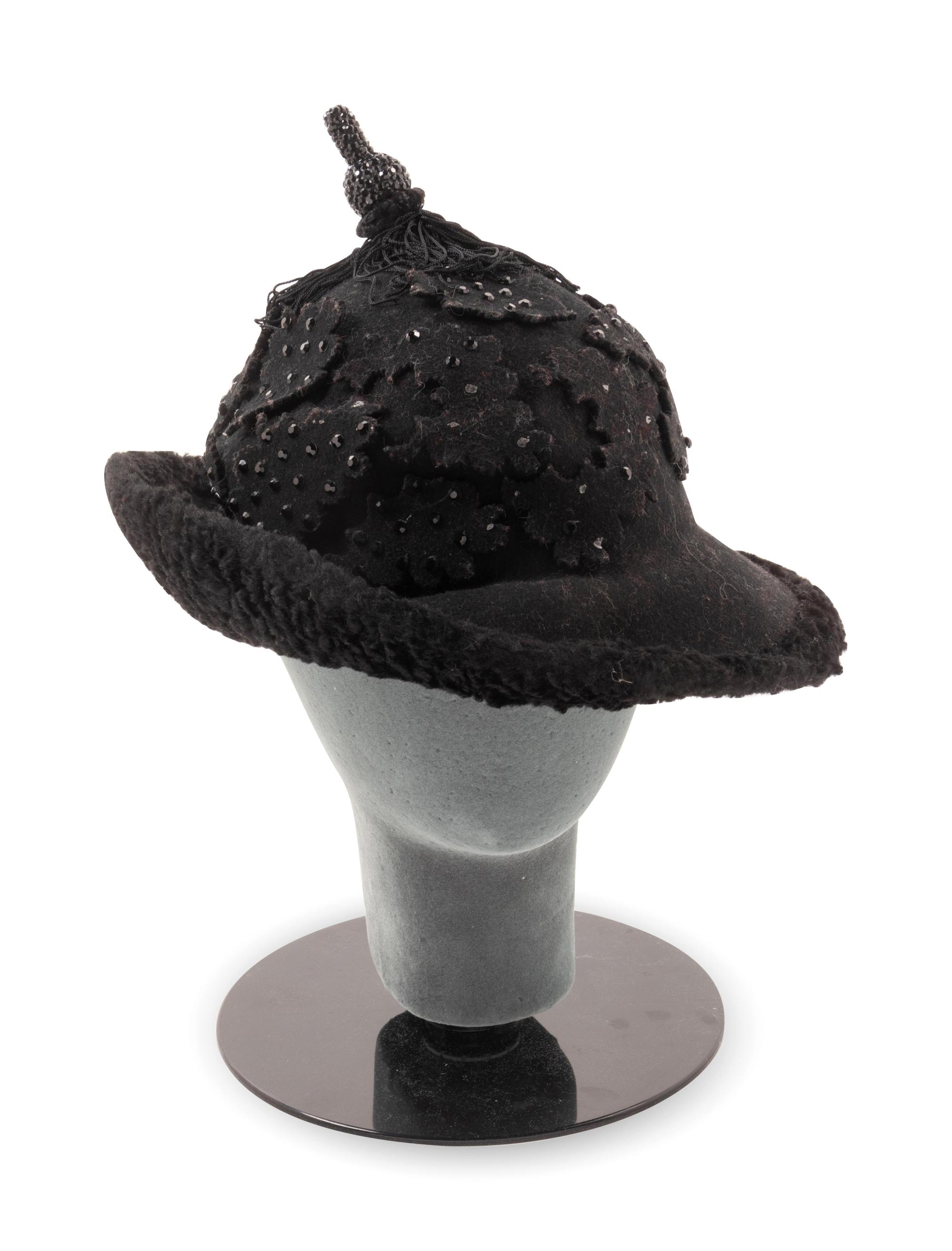 Two Oscar de la Renta Hats and One Sarli Hat, 1980-2000s