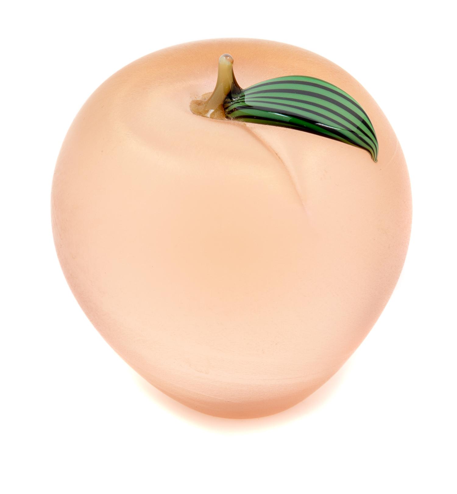 Orient and Flume, America, 20th Century, Apple Form Paperweight
