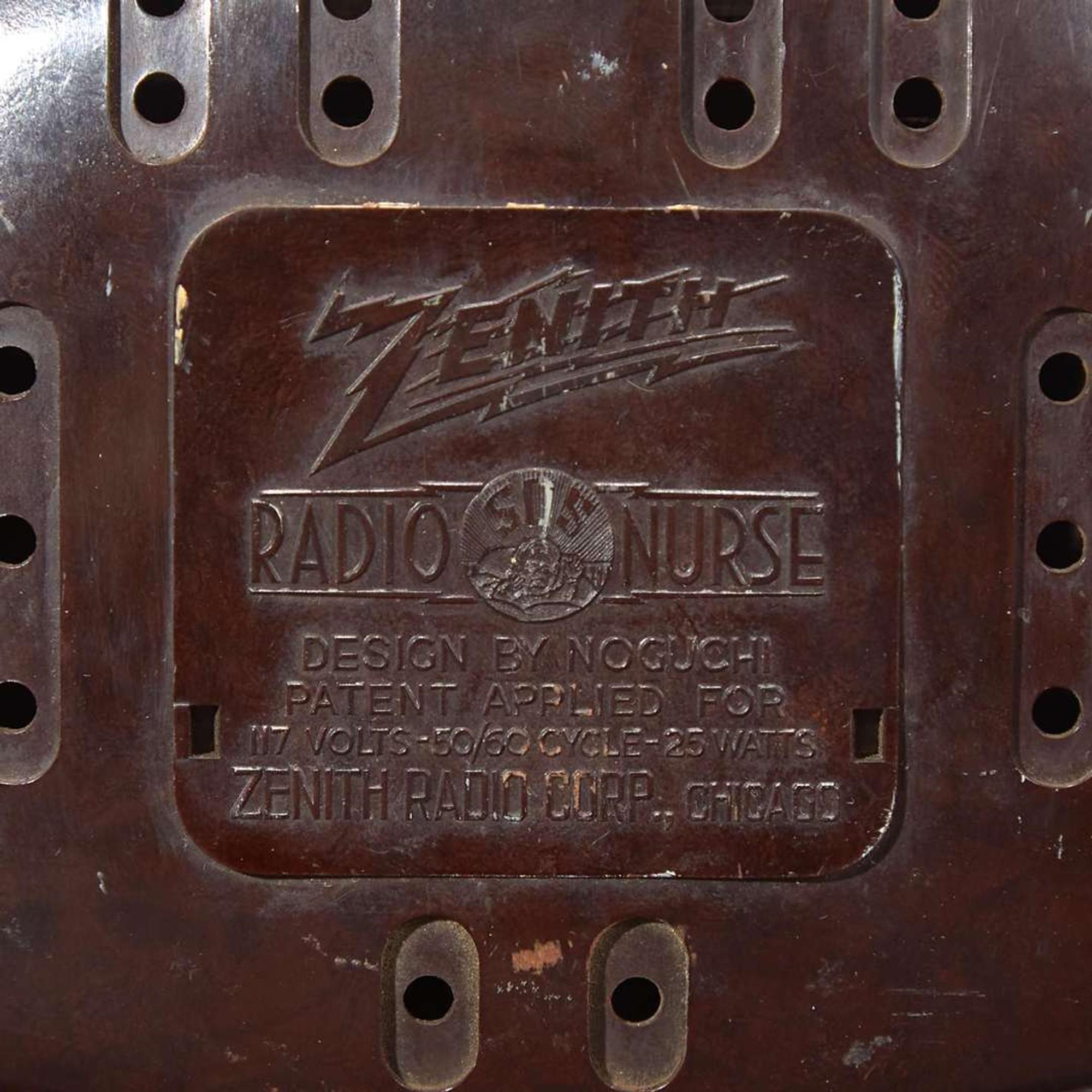 Isamu Noguchi (American, 1904-1988) Radio Nurse and Guardian Ear, Zenith Radio Corporation, USA, 1937