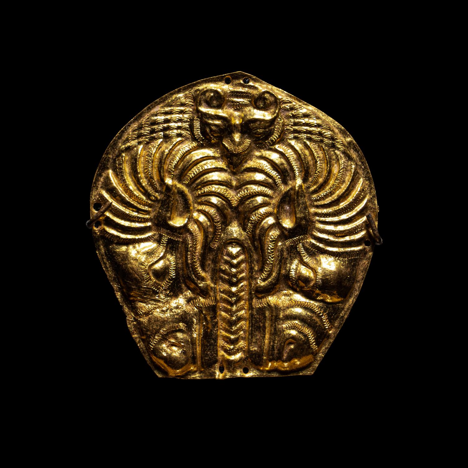 A Southern Chinese Gold Plaque