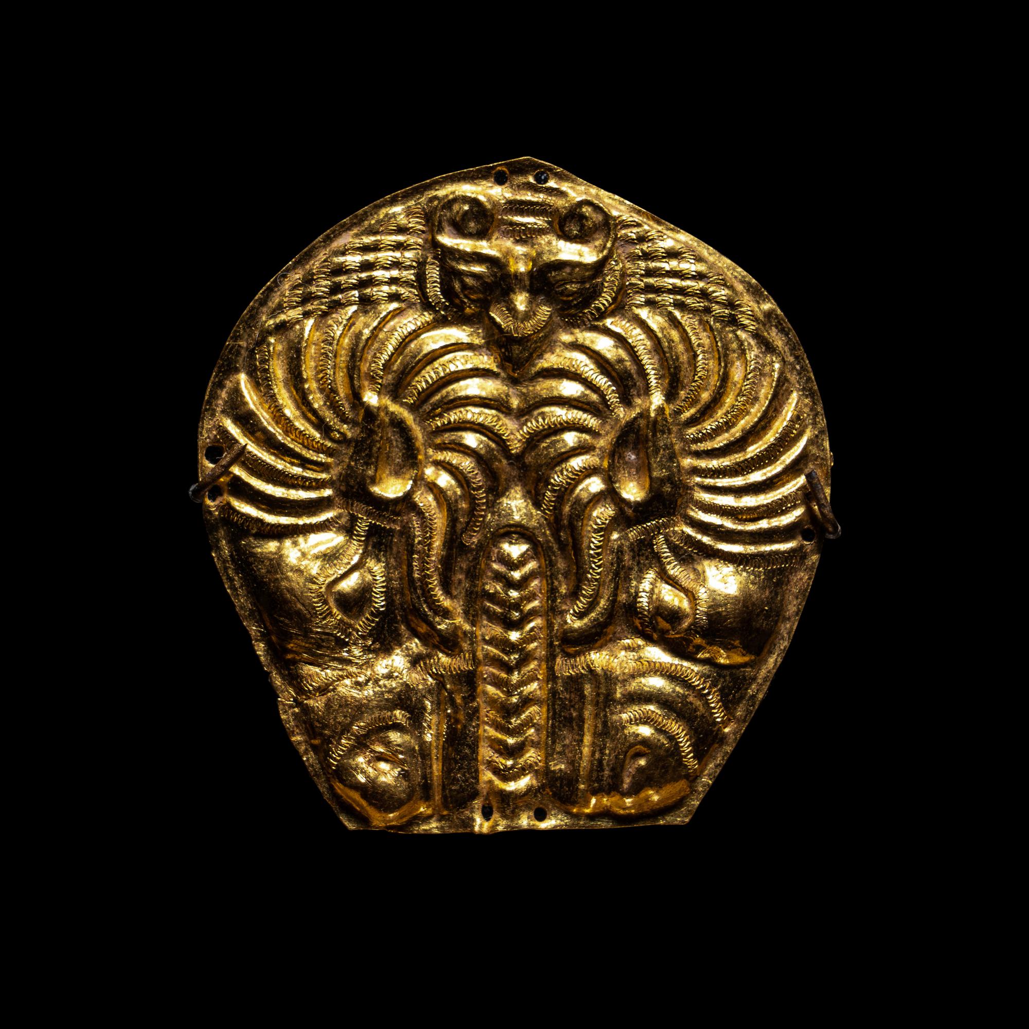 A Southern Chinese Gold Plaque