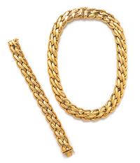 Gold Link Demi-Parure