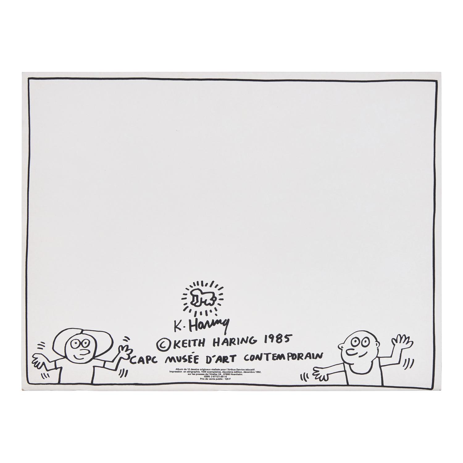 Keith Haring (American, 1958-1990) — Keith Haring's Fun Book (complete set of twelve), 1992