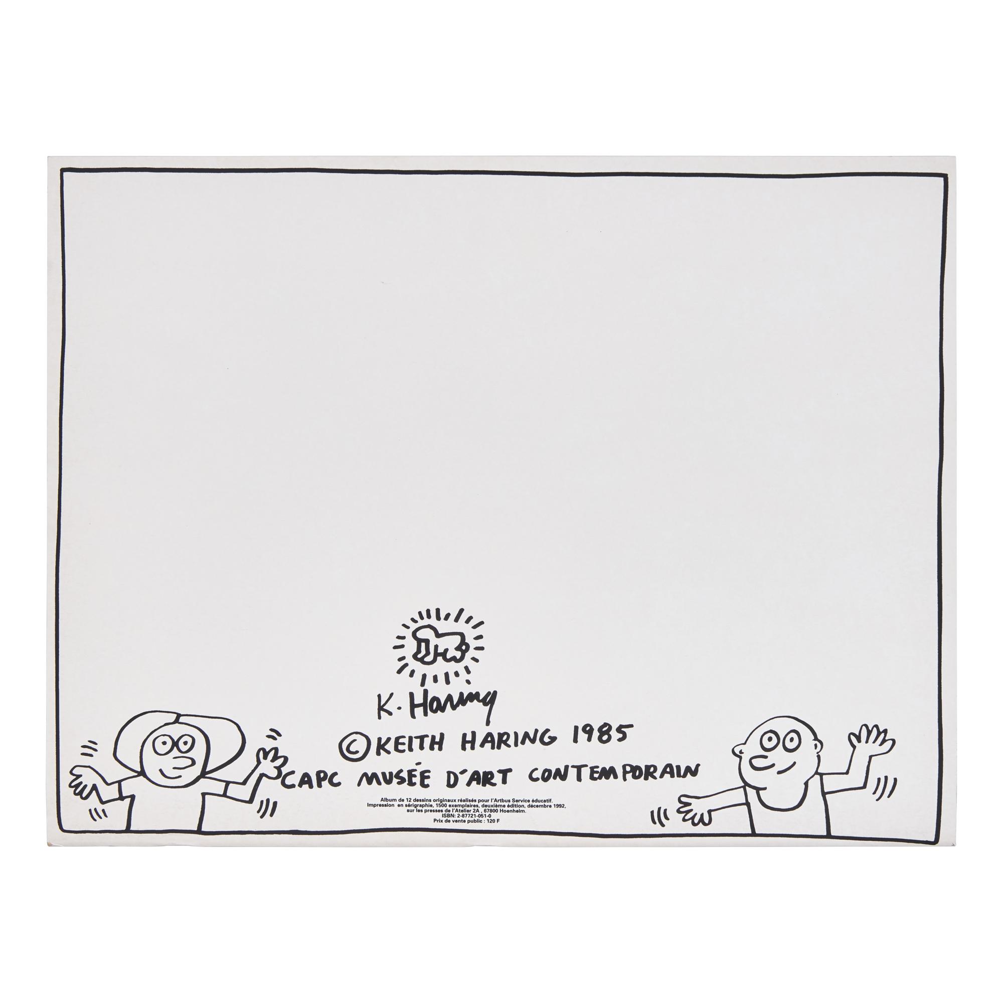 Keith Haring (American, 1958-1990) — Keith Haring's Fun Book (complete set of twelve), 1992