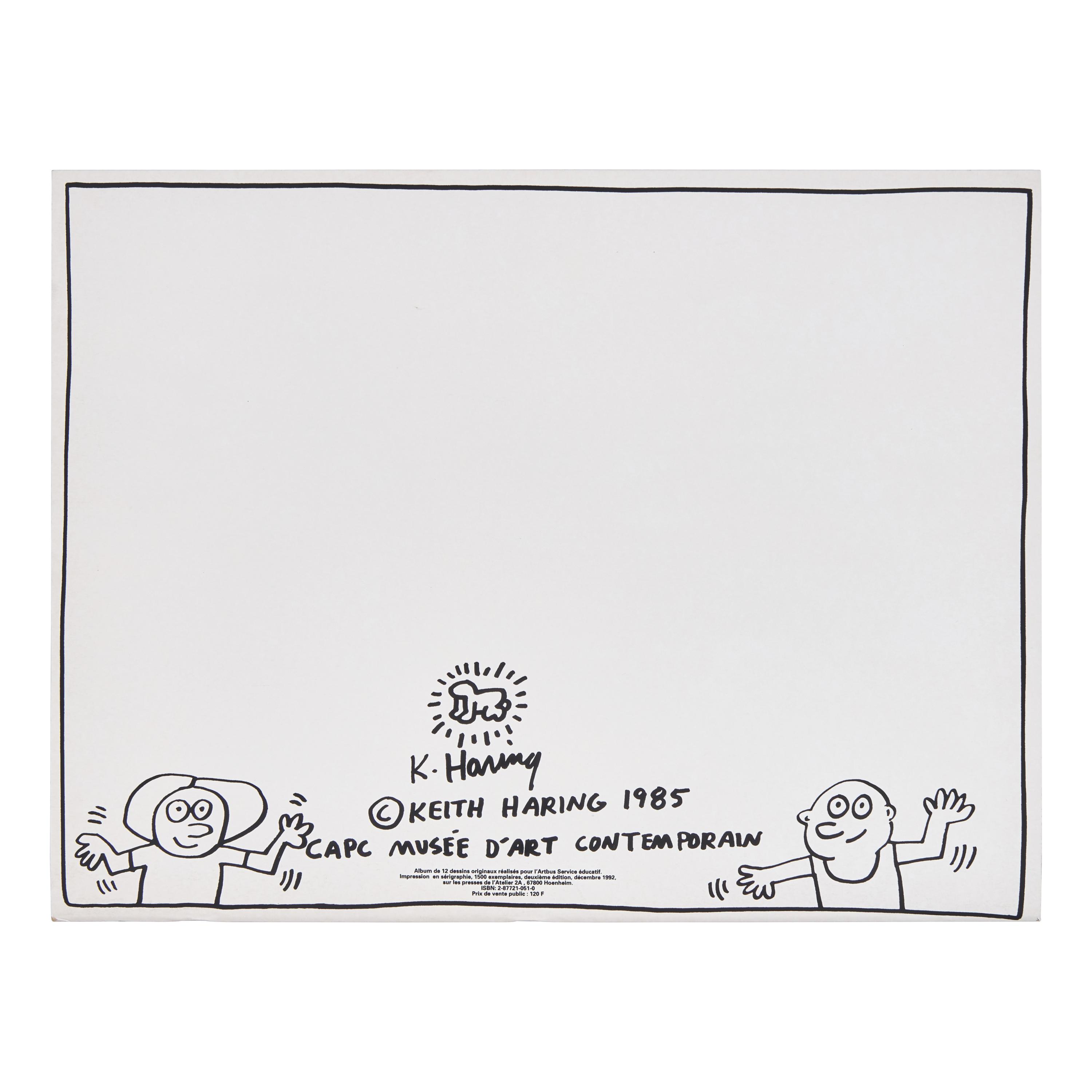 Keith Haring (American, 1958-1990) — Keith Haring's Fun Book (complete set of twelve), 1992