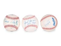 A Group of 12 Pro Football Hall of Fame Signed Autograph Baseballs (Beckett Authentication Services BAS Certified),