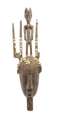 A Bamana Dance Headdress Height of headdress 32 3/4 inches. — MALI, 19TH/20TH CENTURY
