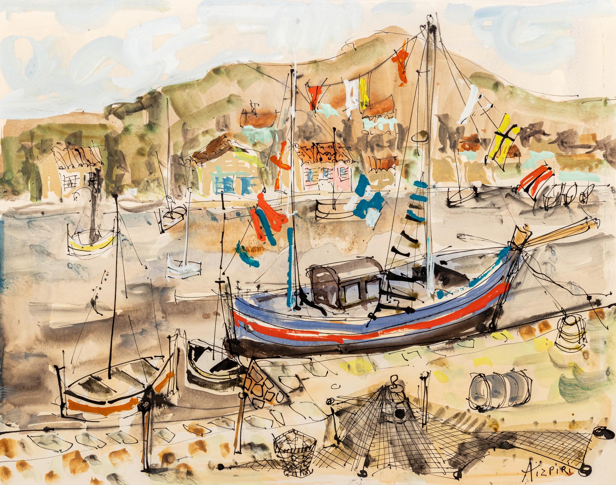 Ships in Harbor