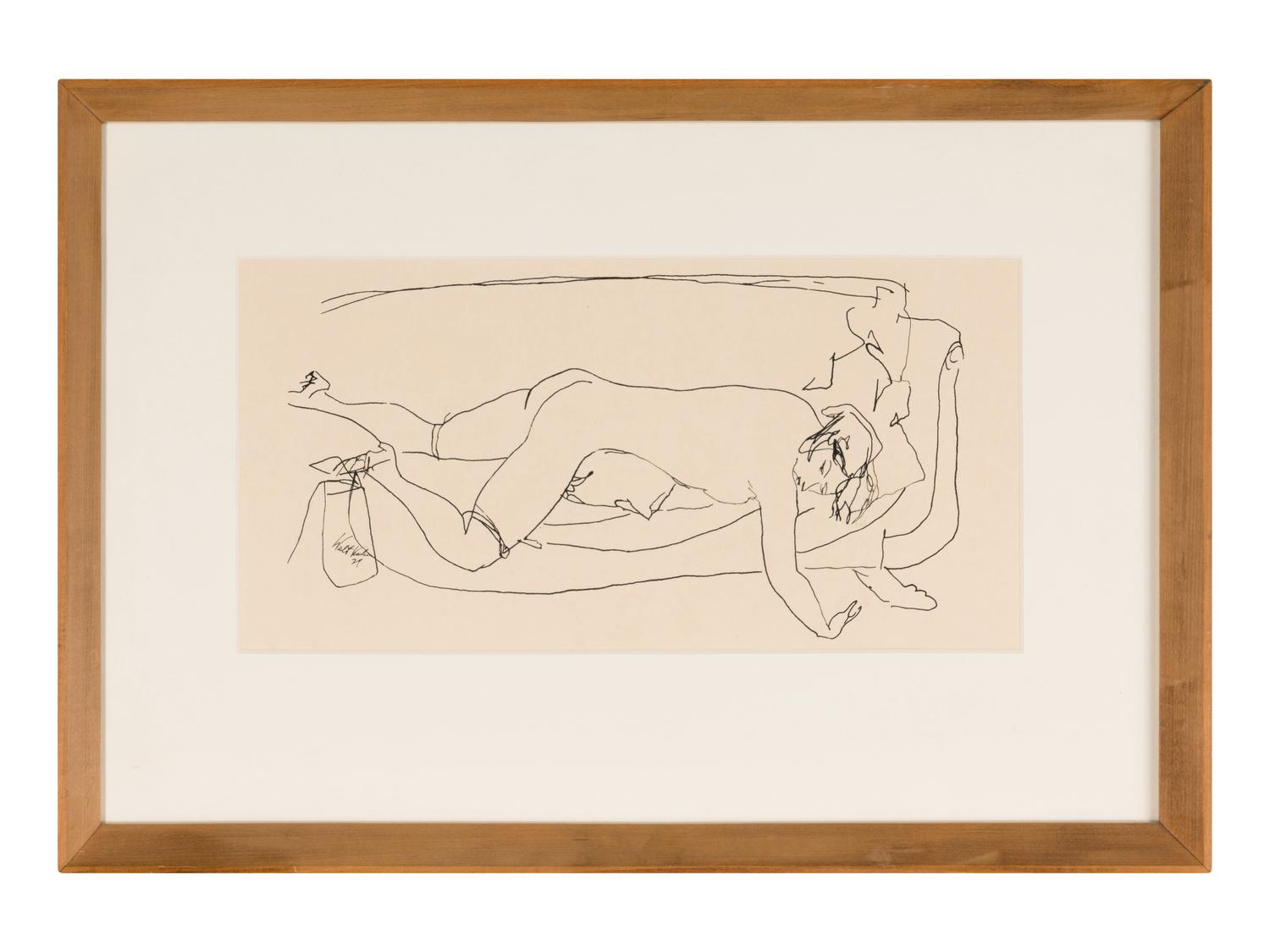 Nude Woman on Couch , 1929