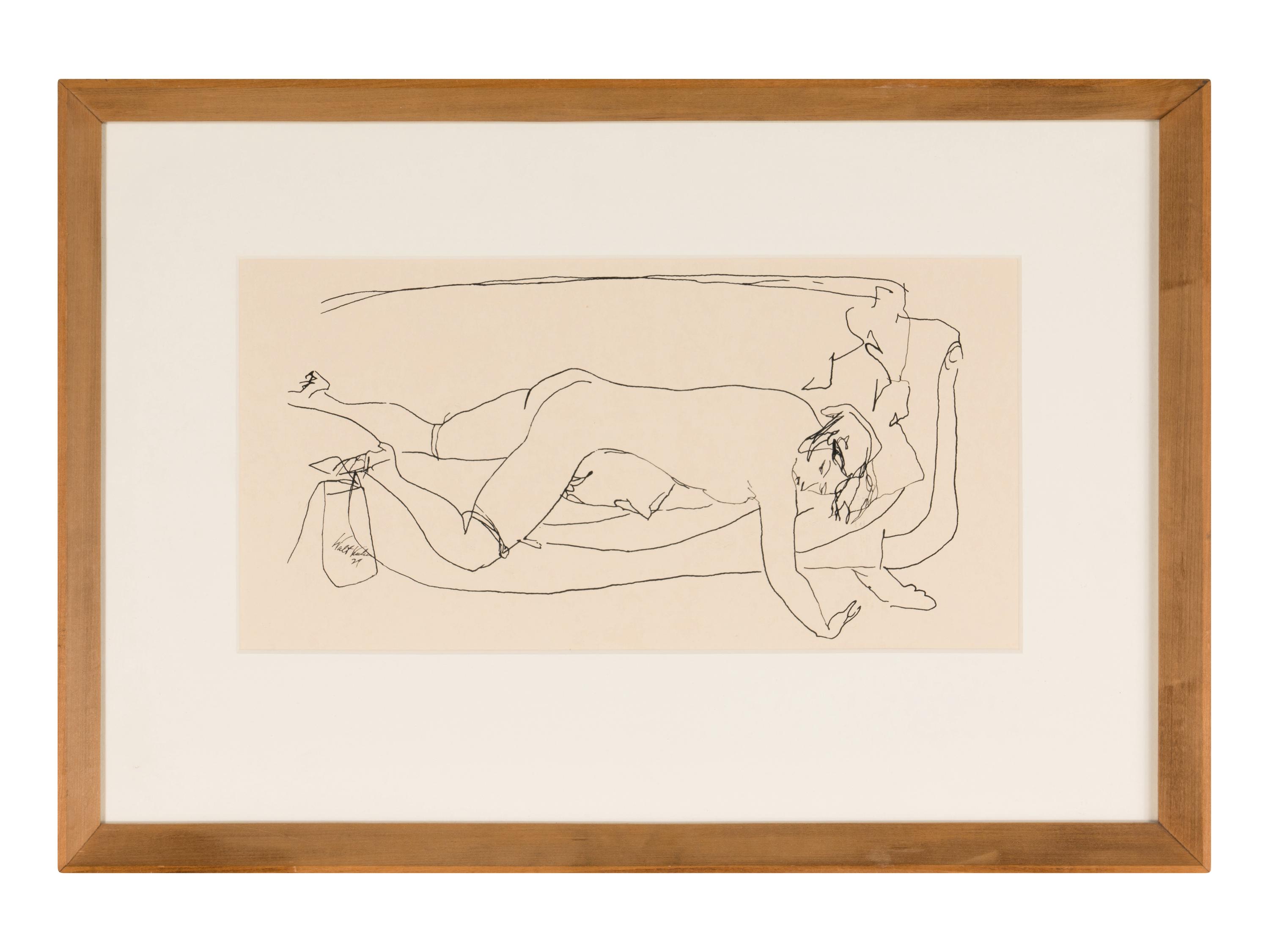 Nude Woman on Couch , 1929