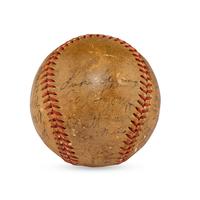 A 1946 Chicago White Sox Team Signed Autograph Baseball (JSA Letter of Authenticity)