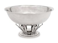An American Silver Center Bowl