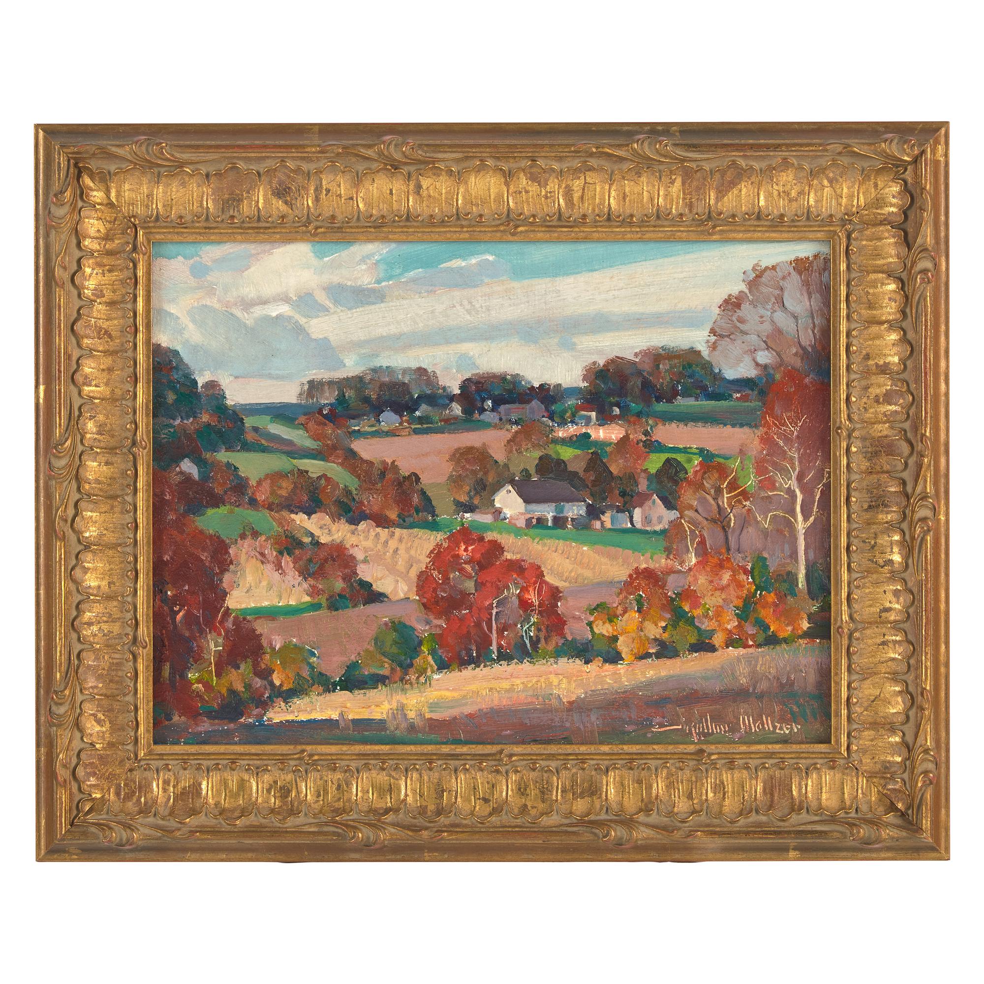 Arthur Meltzer (American, 1893-1989) — Fall Landscape
