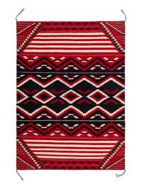 Navajo Serape Revival Weaving / Rug