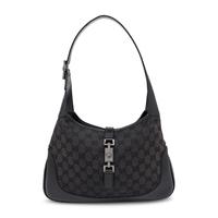 Gucci by Tom Ford, Black Monogram Jackie Hobo
