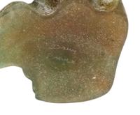A Daum Pâte de Verre Candlestick