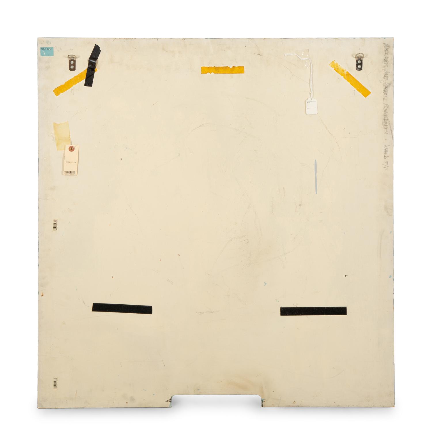 A Pair of Neoclassical Style Painted Wood Panels