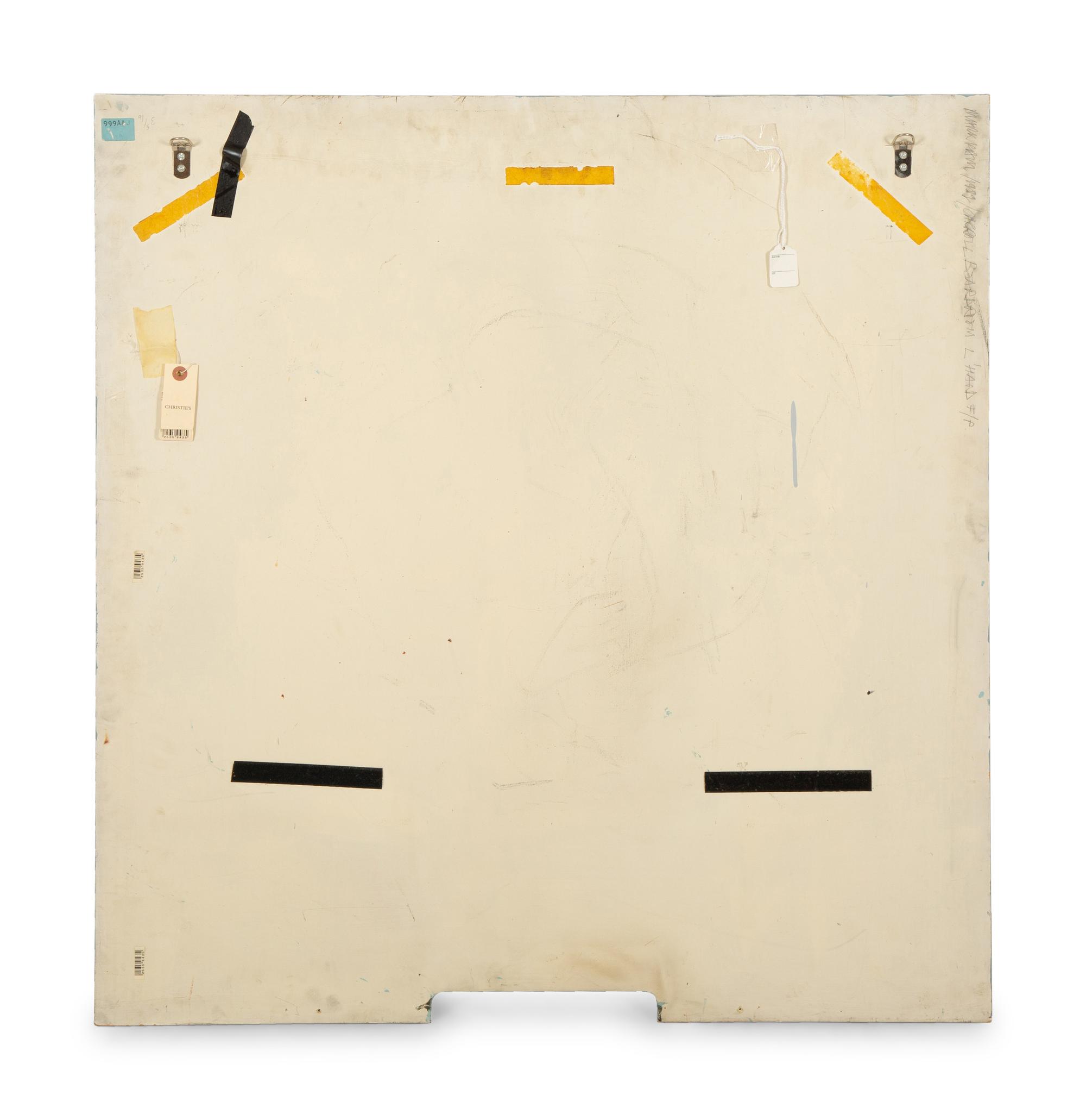 A Pair of Neoclassical Style Painted Wood Panels