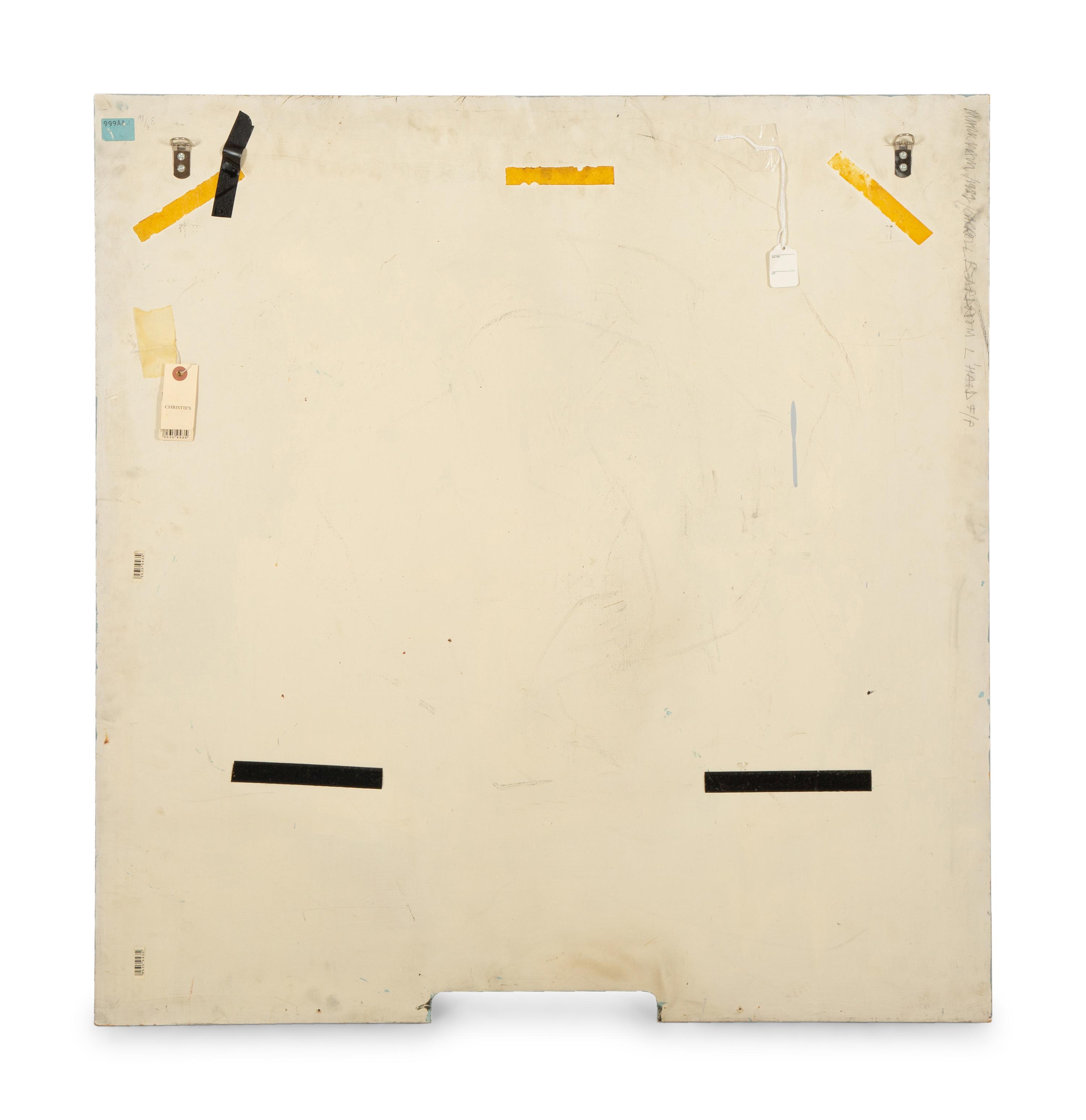 A Pair of Neoclassical Style Painted Wood Panels