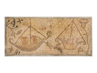 A Byzantine Mosaic Panel with Ships
