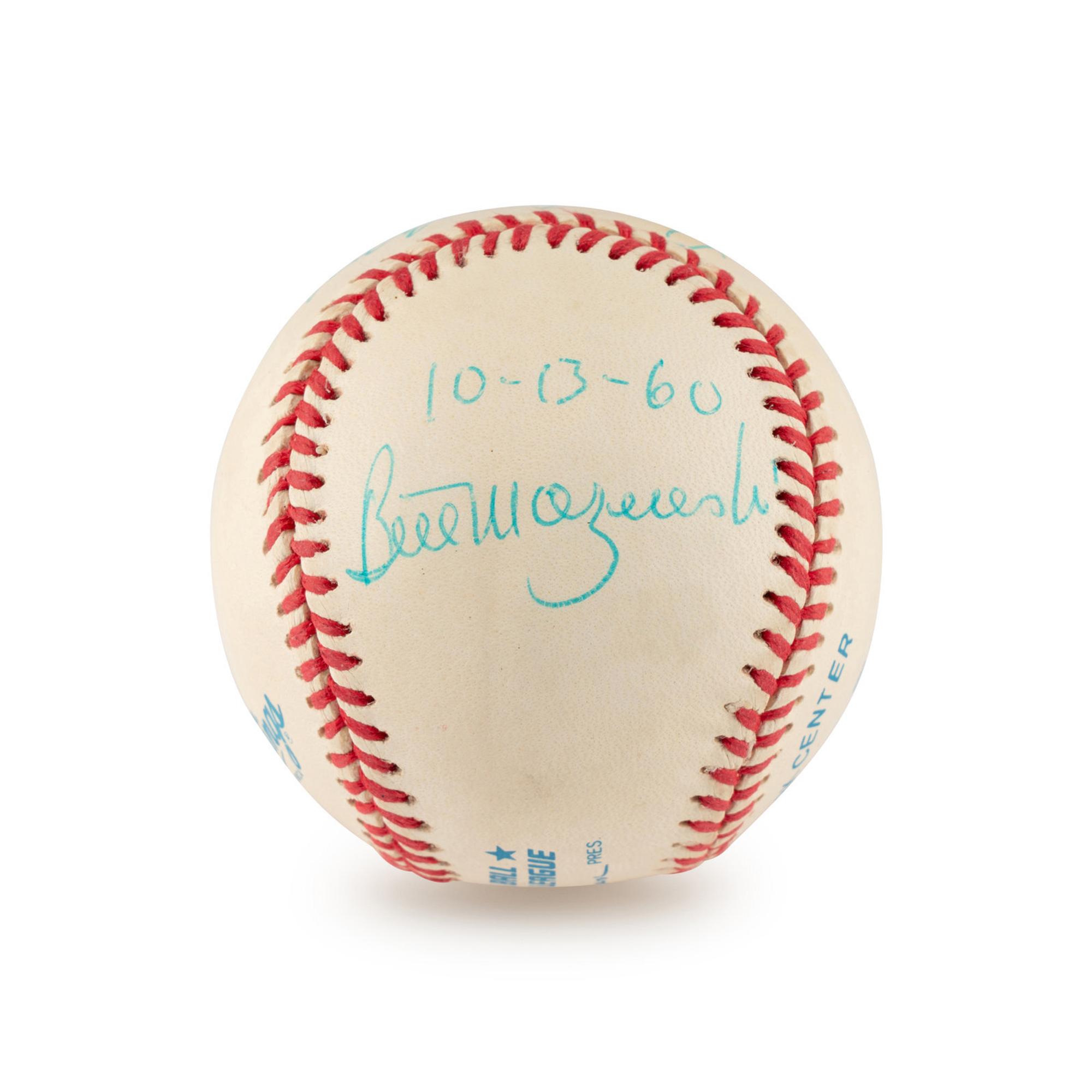 A Large Group of Hall of Fame and Notable Signed Autograph Baseballs (Beckett Authentication Services)